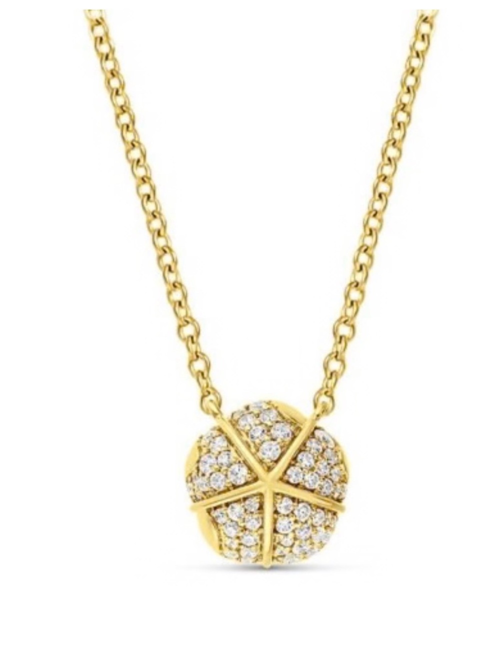 Almasika Terra Nova Pavé Diamond Necklace